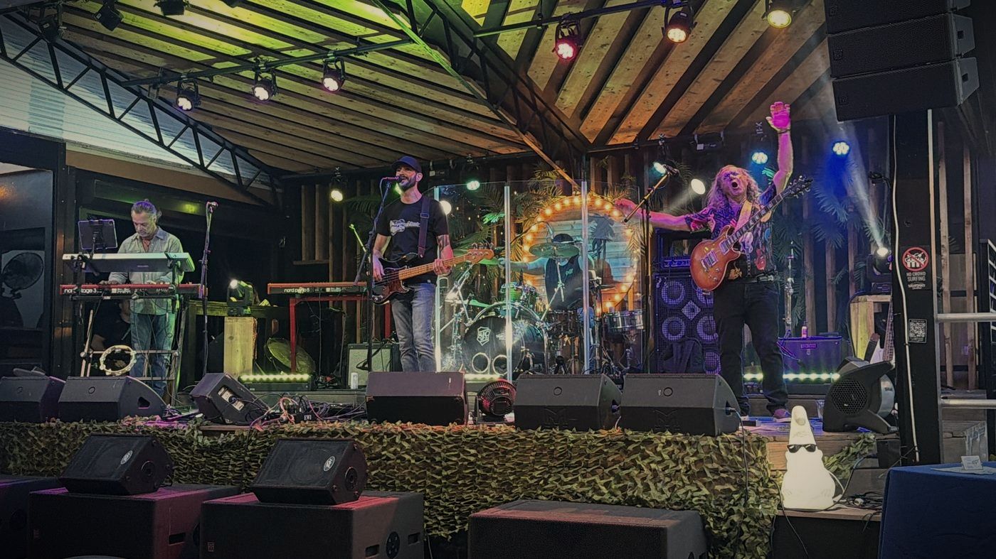OldSchool CRB performing live on stage in Southwest Florida